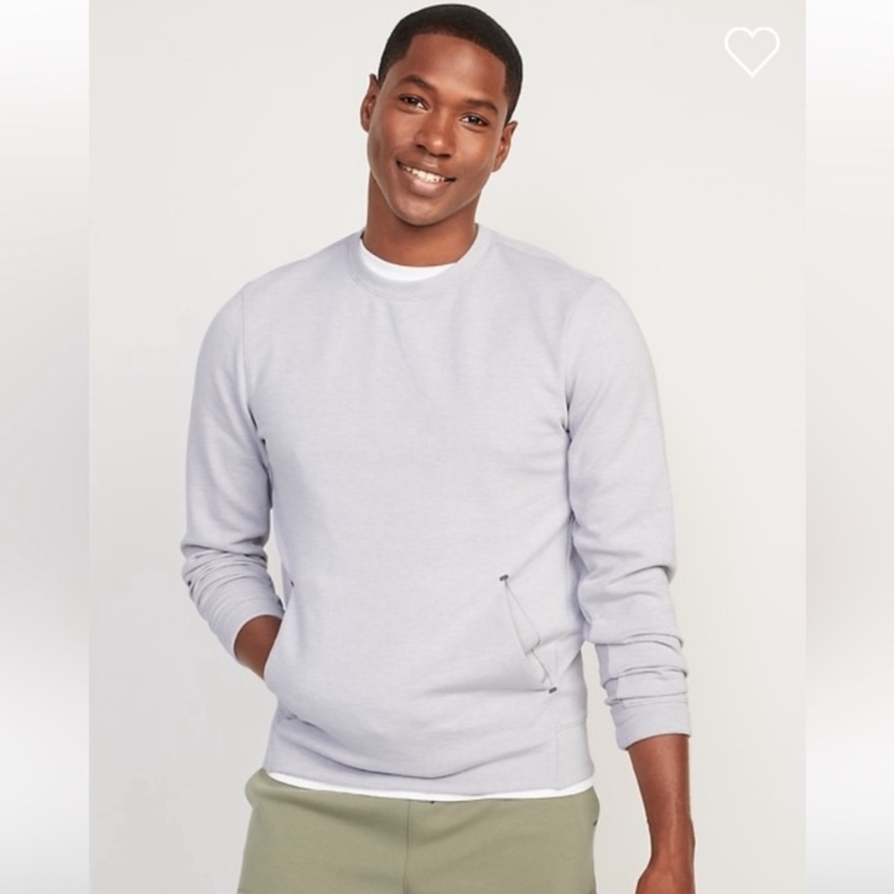 Dynamic fleece active crew old navy